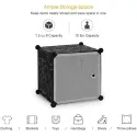12 Cubes Combinations Wardrobe 157(L)*105(W)*35(H)cm 312-62-A