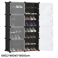 8 Cubes Combinations Double layer Wardrobe 120(L)*80(W)*30(H)cm  D2-8