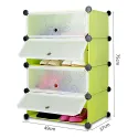 4 Layers Plastic Resin Shoe Rack 68(L)*35(W)*35(H) cm A1-4