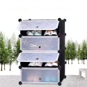 4 Layers Plastic Resin Shoe Rack 68(L)*35(W)*35(H) cm A1-4