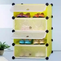 4 Layers Plastic Resin Shoe Rack 68(L)*35(W)*35(H) cm A1-4