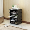 4 Layers Plastic Resin Shoe Rack 68(L)*35(W)*35(H) cm A1-4