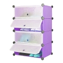 4 Layers Plastic Resin Shoe Rack 68(L)*35(W)*35(H) cm A1-4