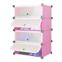 4 Layers Plastic Resin Shoe Rack 68(L)*35(W)*35(H) cm A1-4