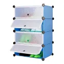 4 Layers Plastic Resin Shoe Rack 68(L)*35(W)*35(H) cm A1-4