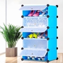5 Layers Plastic Resin Shoe Rack 85(L)*35(W)*35(H) A1-5