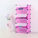 6 Layers Plastic Resin Shoe Rack 102(L)*35(W)*35(H) A1-6