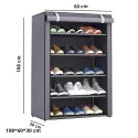 6 Layers Shoes Rack 108*60*30cm