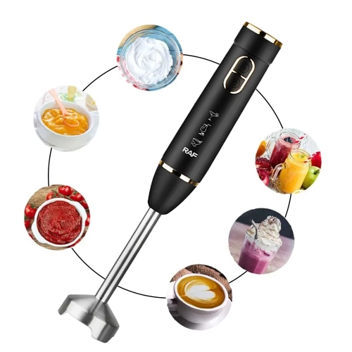 RAF R368B 4 in 1 Hand Blender &amp; Mixer Set 800W 