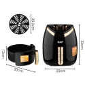 RAF R5232B Air Fryer 5L 1500W 