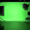 Green Screen Background Chromakey with Stand 3x2m