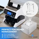 Multi-Currency Value Counter 100% ECB Tested With Bill Printer 