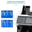 Multi-Currency Value Counter 100% ECB Tested With Bill Printer 