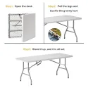 OSmart Folding Table 180cm OS10107