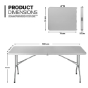 OSmart Folding Table 180cm OS10116 OSmart Folding Table 180cm OS10116