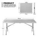 OSmart Folding Table 180cm OS10107