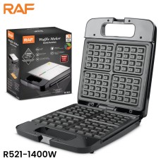 RAF R521 Electric Waffle Maker 4 Slices 1400W