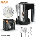 RAF R6629A Electric Hand Mixer With Base 800W RAF R6629A Electric Hand Mixer With Base 800W