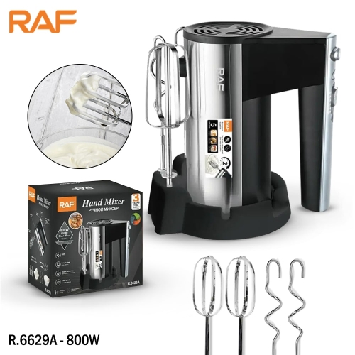 RAF R6629A Electric Hand Mixer With Base 800W 