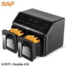 RAF R5377 Double Detachable Basket Air Fryer 4.5+4.5L 2200W