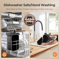 RAF R5377 Double Detachable Basket Air Fryer 4.5+4.5L 2200W