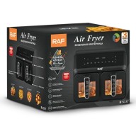 RAF R5377 Double Detachable Basket Air Fryer 4.5+4.5L 2200W