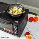 RAF R5310S Electric Oven With 2 Hotplates 1500 + 1600W +1000w + 600W 40L