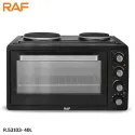 RAF R5310S Electric Oven With 2 Hotplates 1500 + 1600W +1000w + 600W 40L