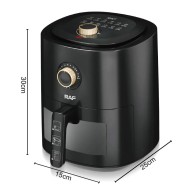 RAF R5332B Air Fryer 6L 1500W 