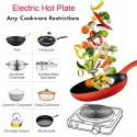 RAF R8010AB Electric Stove One Cooking Plate 1000W 21*21cm