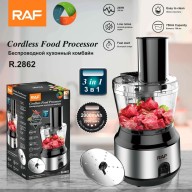 RAF R2862 3 In 1 Cordless Food Processor 750ml 200W 