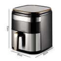RAF R5354G Digital Air Fryer 7L 1500W 