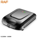 RAF R2290H Waffle Maker 4 Slices 1400W RAF R2290H Waffle Maker 4 Slices 1400W