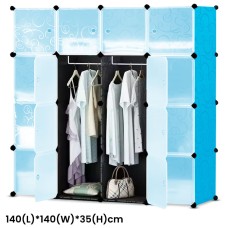16 Cubes Combination Wardrobe 140(L)*140(W)*35(H)cm MP-416-102 