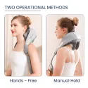 Rechargeable Neck & Back Muscle Relaxing Pain Massager 2000mAh