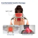 Rechargeable Neck & Back Muscle Relaxing Pain Massager 2000mAh
