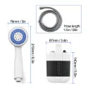Rechargeable Portable Outdoor Camping Shower 2200mAh 4-5L/min