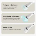 6 in 1 Rechargeable Tornado Spin Scrubber 2000mAh 