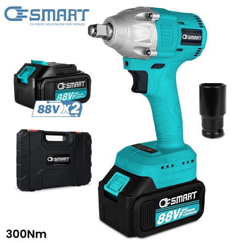 OSmart Rechargeable Lithium Impact Wrench Driver 300Nm 13000mAh, OS10110