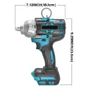 OSmart Rechargeable Brushless Impact Wrench 1000Nm 6000mAh OS10111