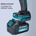 OSmart Rechargeable Lithium Impact Wrench 1000Nm 18000mAh, OS10111