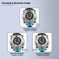 OSmart Rechargeable Lithium Impact Wrench 1000Nm 18000mAh, OS10111
