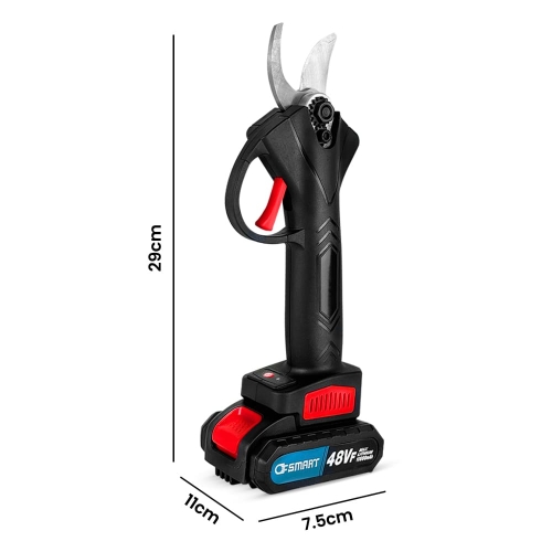 OSmart Rechargeable Lithium Pruning Shears, Black 2200mAh OS10112