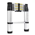 2m Multi-uses Extendable Aluminum Straight Ladder 5.2kg 7 Steps
