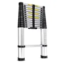 3.8m Multi-uses Extendable Aluminum Straight Ladder 11kg 13 Steps