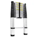 4.4m Multi-uses Extendable Aluminum Straight Ladder 12.7kg 15 Steps