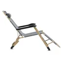 Portable Outdoor Chair With 45° Backrest 