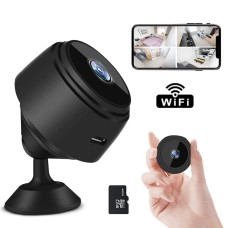 HD 1080P Mini Wireless Security Camera, Night Motion Detector A9