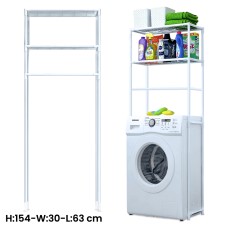 3 Tiers Top Washing Machine Shelves Organizer 9110, 154(H)x63(L)x30(W) cm