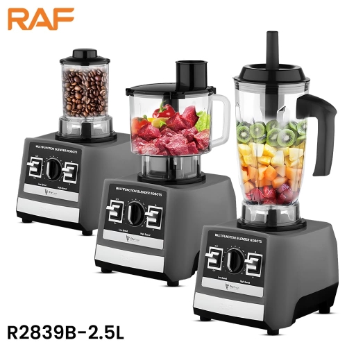 RAF R2839B 3 In 1 Electric Blender 2.5L 480-560W